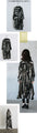 A tie-dye style shirt dress with a relaxed, modern and unique look