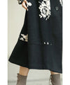 [Sale items cannot be returned or exchanged] Elegant jacquard flowered long coat