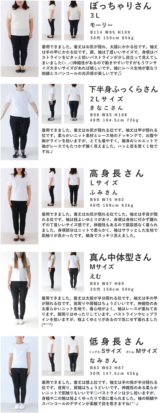 【セール商品返品交換不可】羽舞うチュールポワン袖のニットチュニックトップス