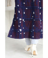 [Sale items cannot be returned or exchanged] Light snow long coat with floating check pattern