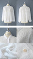 A gauze shirt with mesmerizing embroidery from every angle