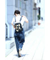 [Sale items cannot be returned or exchanged] Leather-like chain handle 3-way bag