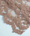 [Sale items cannot be returned or exchanged] Pleated skirt decorated with gorgeous side lace