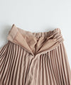 [Sale items cannot be returned or exchanged] Pleated skirt decorated with gorgeous side lace