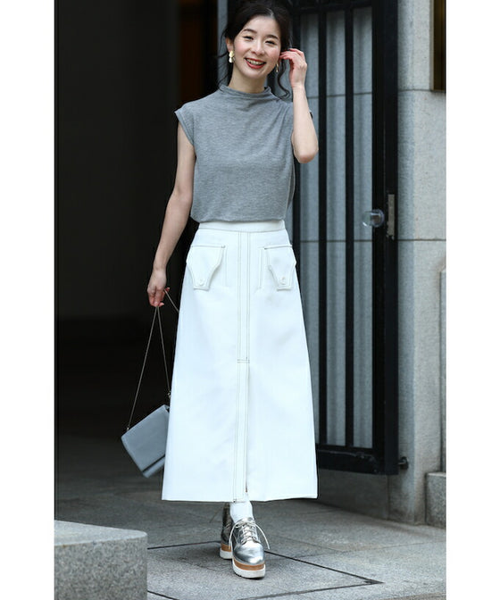 【セール商品返品交換不可】着るだけで足長。神ストレートスカート