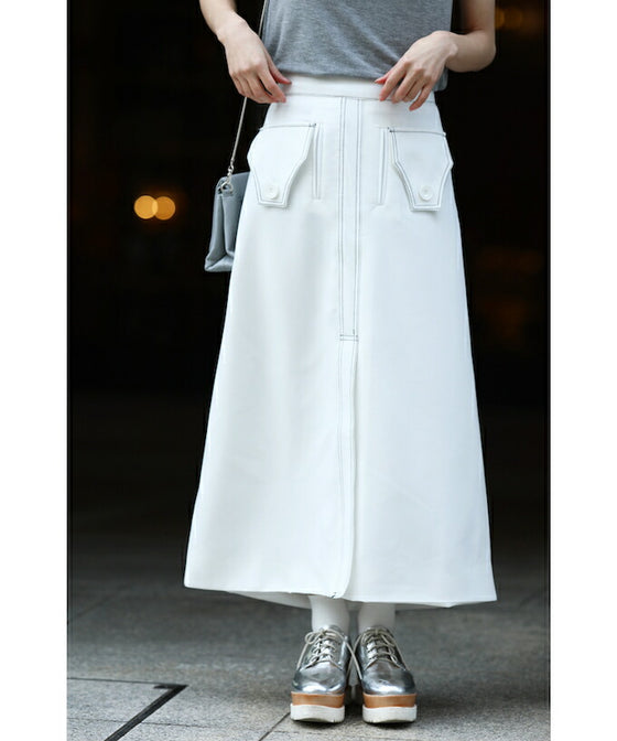 【セール商品返品交換不可】着るだけで足長。神ストレートスカート