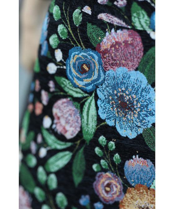 一目ぼれ。思わず2度見する花刺繍ジャガードスカート – ONE PEACE ONLINE