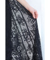 Easy to wear and beautiful. A gorgeous lace midi skirt