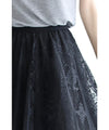 Easy to wear and beautiful. A gorgeous lace midi skirt