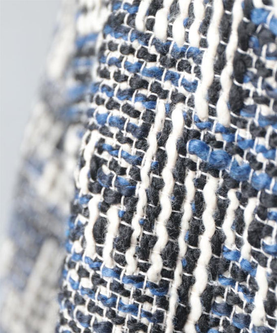 「CAWAII」の自信作。クラシカルなツイード風スカート(ブルー)