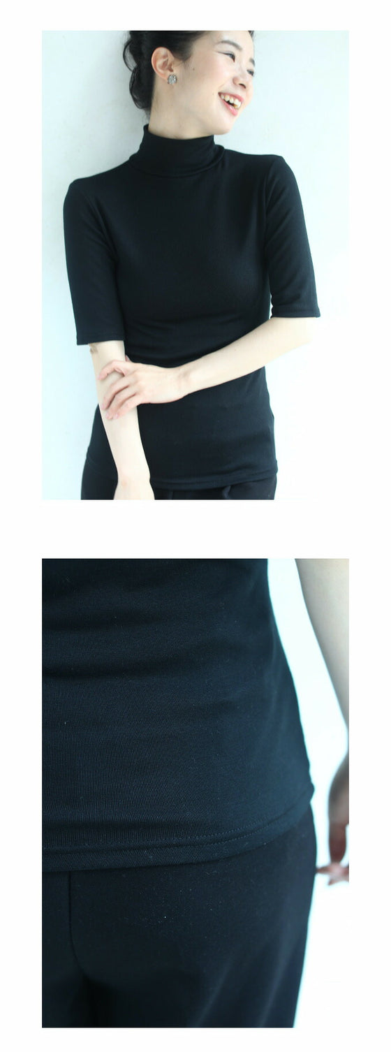 二の腕カバーの五分袖インナー