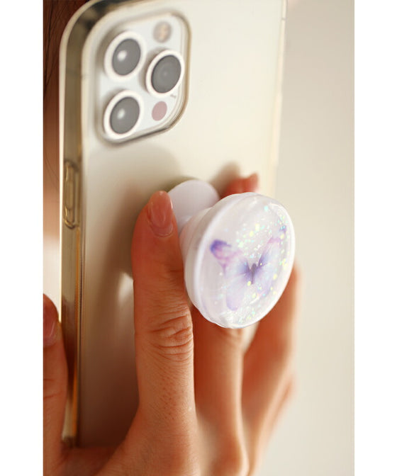[Sale items cannot be returned or exchanged] An elegant butterfly-shaped smartphone accessory to prevent falling. 