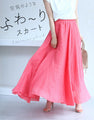 【セール商品返品交換不可】空気のような ふわりフレアスカート