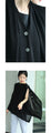 Seven transformations: a cardigan that can also be used as a scarf