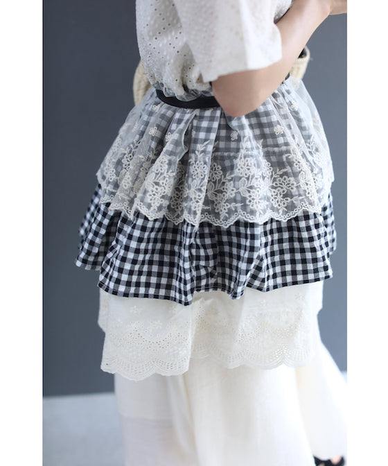 Three-tiered ruffled hem pullover top