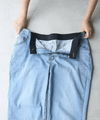 【セール商品返品交換不可】太ももがのび~る超伸縮デニムパンツ