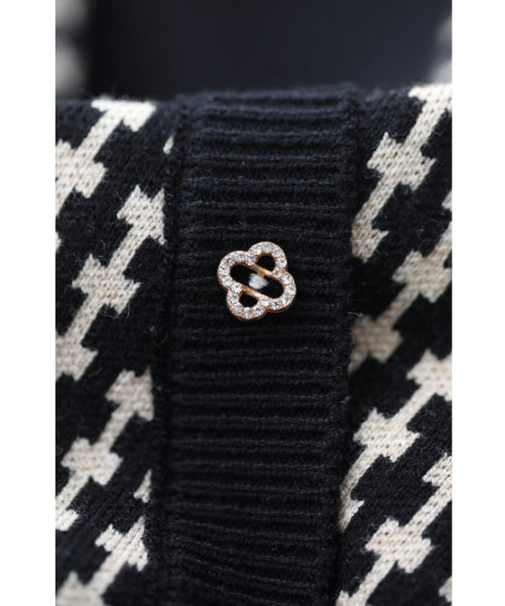 Peplum medium dress with a layered vest look