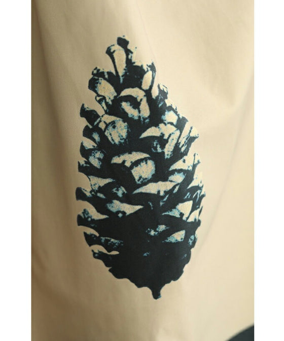 松ぼっくりのボリュームフレアミディアムスカート