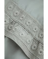 A rose blouse top with an antique feel